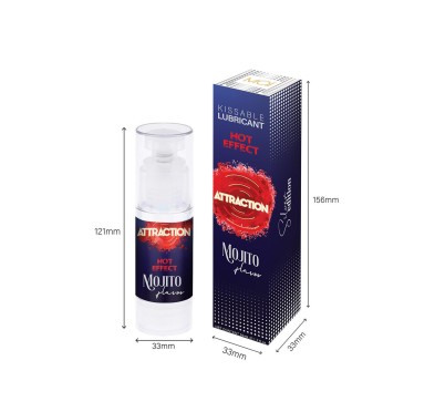 LUBRICANT ATTRACTION HEAT MOJITO 50 ML